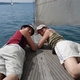 Unterwegs auf dem Seelboot