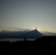 Sonnenuntergang im Osten